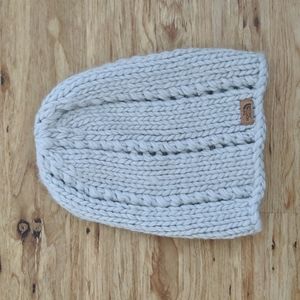 The North Face, One size, Knit-style beanie. Light Gray.